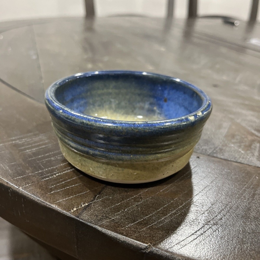 Weaver Studio Pottery‎ Maine Stoneware Small Tray Trinket Dish Bowl Ashtray